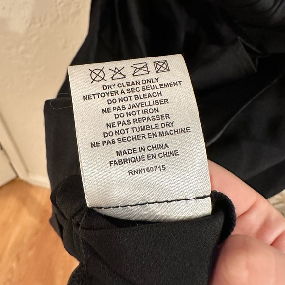 Retrofete Mae Dress One Sleeve Cutout Silk Blend Satin Mini Size Small Black NWT - Picture 11 of 11